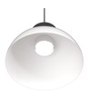 Lunaro 1S Hvit/Sort pendellampe - Ø30 cm, GX53, 230V, uten lyskilde