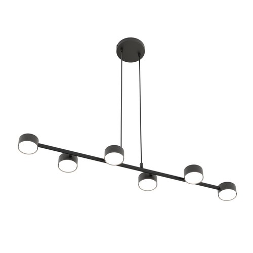 Megara 6 Sort pendellampe - GX53, 230V, uten lyskilde