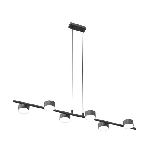 Sora 6 Sort pendellampe - GX53, 230V, uten lyskilde