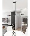Sora 6 Sort pendellampe - GX53, 230V, uten lyskilde