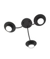 Enso 3 Sort taklampe - GX53, 230V, uten lyskilde