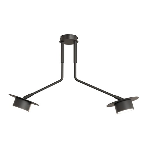Mizu 2 Svart taklampe - GX53, 230V, uten lyskilde