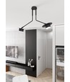Mizu 2 Svart taklampe - GX53, 230V, uten lyskilde