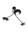 Mizu 3 Sort taklampe - GX53, 230V, uten lyskilde
