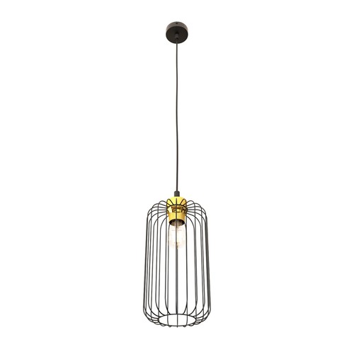 Vander 1 Sort/Gull pendellampe - Ø16 cm, E27, 230V, uten lyskilde