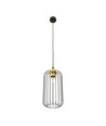 Vander 1 Sort/Gull pendellampe - Ø16 cm, E27, 230V, uten lyskilde