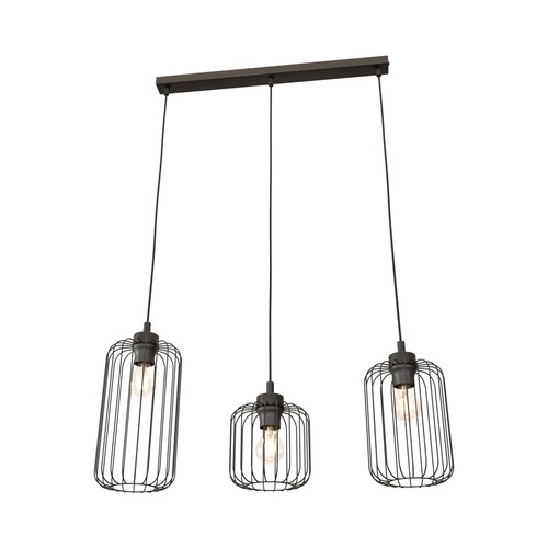 Vander 3 Sort pendellampe - Ø16 cm, E27, 230V, uten lyskilde