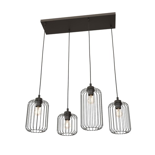 Vander 4 Sort pendellampe - Ø16 cm, E27, 230V, uten lyskilde