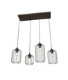 Vander 4 Sort pendellampe - Ø16 cm, E27, 230V, uten lyskilde