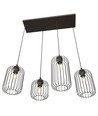 Vander 4 Sort pendellampe - Ø16 cm, E27, 230V, uten lyskilde