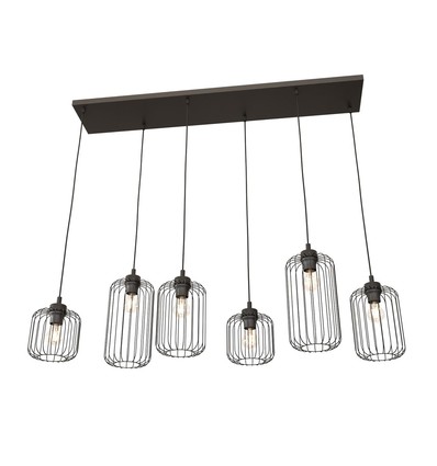 Vander 6 Svart pendellampe - Ø16 cm, E27, 230V, uten lyskilde