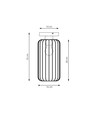 Barn 1 Sort/Gull taklampe - Ø16 cm, E27, 230V, uten lyskilde