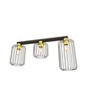 Barn 3 Sort/Gull taklampe - Ø16 cm, E27, 230V, uten lyskilde