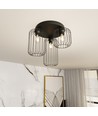 Barn 3PREM Sort taklampe - Ø16 cm, E27, 230V, uten lyskilde