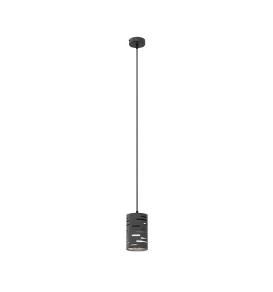 Tank 1 Svart pendellampe - Ø10 cm, E27, 230V, uten lyskilde