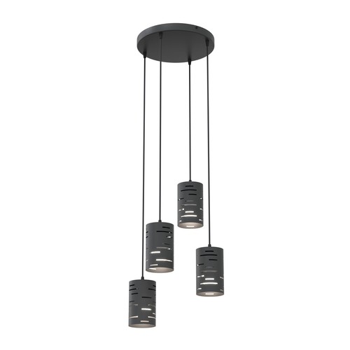 Tank 4PREM Sort pendelampe - Ø10 cm, E27, 230V, uten lyskilde