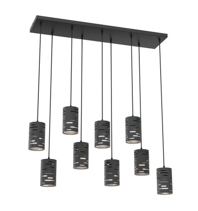 Tank 9 Svart pendellampe - Ø10 cm, E27, 230V, uten lyskilde