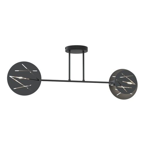 Frick 2 Sort taklampe - Ø20 cm, E27, 230V, uten lyskilde