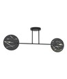 Frick 2 Sort taklampe - Ø20 cm, E27, 230V, uten lyskilde