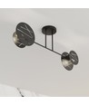 Frick 2 Sort taklampe - Ø20 cm, E27, 230V, uten lyskilde