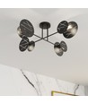 Frick 4 Sort taklampe - Ø20 cm, E27, 230V, uten lyskilde