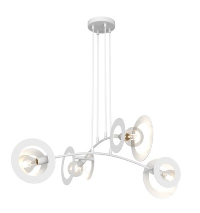 Euforia 4 Hvit pendellampe - Ø20 cm, E27, 230V, uten lyskilde