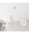 Euforia 4 Hvit pendellampe - Ø20 cm, E27, 230V, uten lyskilde