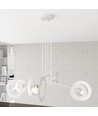 Euforia 4 Hvit pendellampe - Ø20 cm, E27, 230V, uten lyskilde