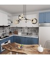 Skiva 4 Sort pendellampe - Ø20 cm, E27, 230V, uten lyskilde