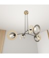 Skiva 4 Sort pendellampe - Ø20 cm, E27, 230V, uten lyskilde