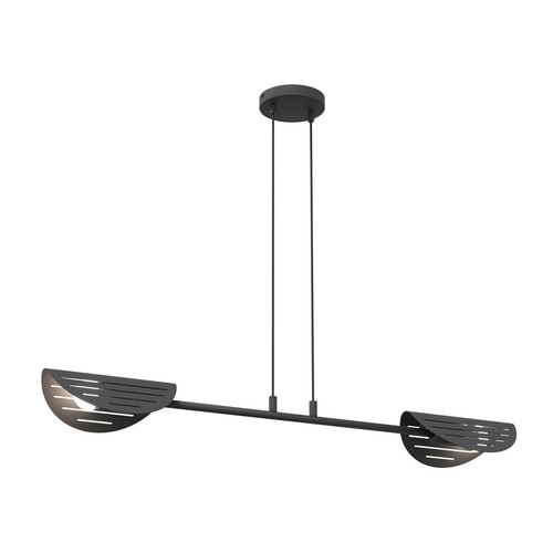 Saber 2 Sort pendellampe - Ø26 cm, E27, 230V, uten lyskilde