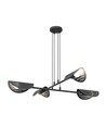 Saber 4 Sort pendellampe - Ø26 cm, E27, 230V, uten lyskilde