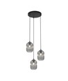 Verdi 3PREM Sort/Grafitt pendellampe - Ø15 cm, E27, 230V, uten lyskilde