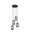 Verdi 4PREM Svart/Grå pendellampe - Ø15 cm, E27, 230V, uten lyskilde