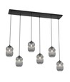 Verdi 6 Sort/Grafitt pendellampe - Ø15 cm, E27, 230V, uten lyskilde