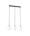 Verdi 3 Sort/Opal pendellampe - Ø15 cm, E27, 230V, uten lyskilde