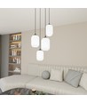 Verdi 4 Sort Prem Opal pendellampe - Ø15 cm, E27, 230V, uten lyskilde
