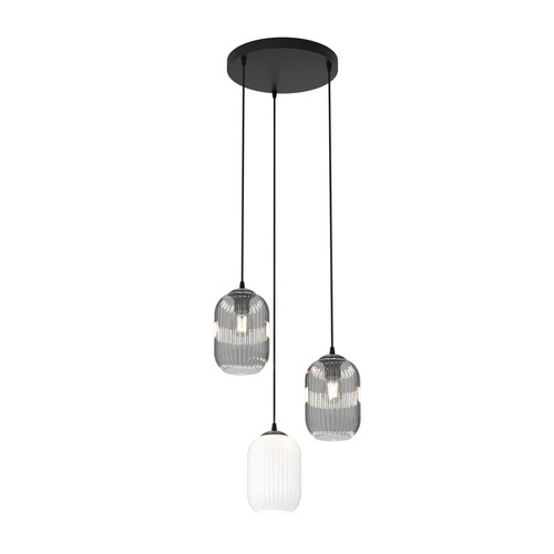 Verdi 3 Sort Prem Mix pendellampe - Ø15 cm, E27, 230V, uten lyskilde