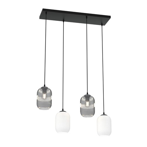 Verdi 4 Sort Mix pendellampe - Ø15 cm, E27, 230V, uten lyspære