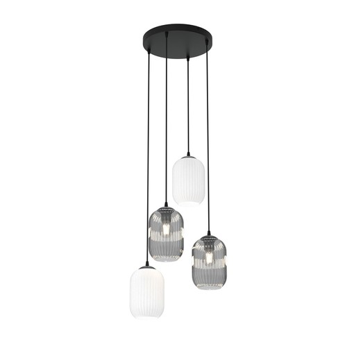 Verdi 4 Sort Prem Mix pendellampe - Ø15 cm, E27, 230V, uten lyskilde
