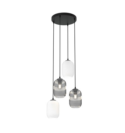 Verdi 4 Sort Prem Mix pendellampe - Ø15 cm, E27, 230V, uten lyskilde
