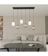 Verdi 6 Sort Mix pendellampe - Ø15 cm, E27, 230V, uten lyskilde