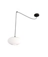 Origo 1 Sort/Opal pendellampe - Ø30 cm, E27, 230V, uten lyskilde