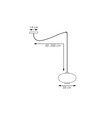 Origo 1 Sort/Opal pendellampe - Ø30 cm, E27, 230V, uten lyskilde