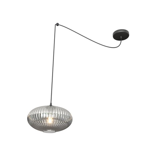 Origo 1 Svart/Grafitt pendellampe - Ø30 cm, E27, 230V, uten lyskilde