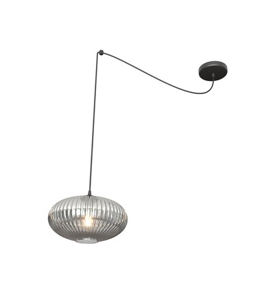 Origo 1 Svart/Grafitt pendellampe - Ø30 cm, E27, 230V, uten lyskilde