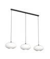 Coco 3 Sort/Opal pendellampe - Ø30 cm, E27, 230V, uten lyskilde