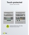 60W / 24V DC DIN-skinne strømforsyning - 2.5A