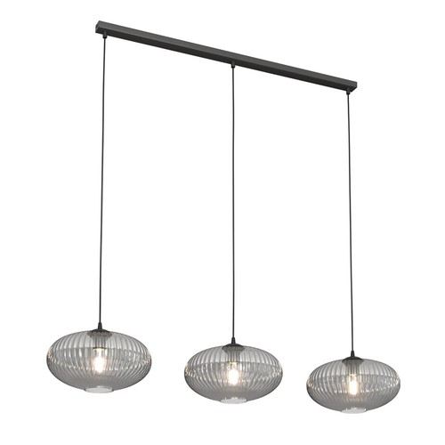 Coco 3 Sort/Grafitt pendellampe - Ø30 cm, E27, 230V, uten lyskilde