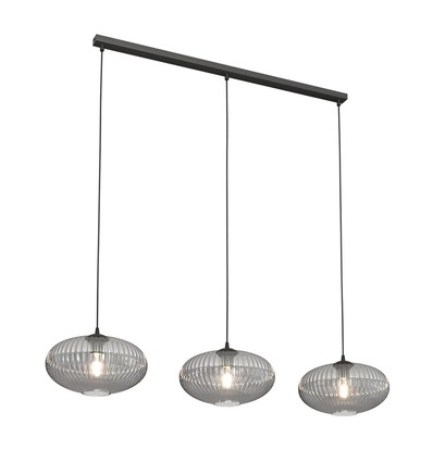 Coco 3 Sort/Grafitt pendellampe - Ø30 cm, E27, 230V, uten lyskilde